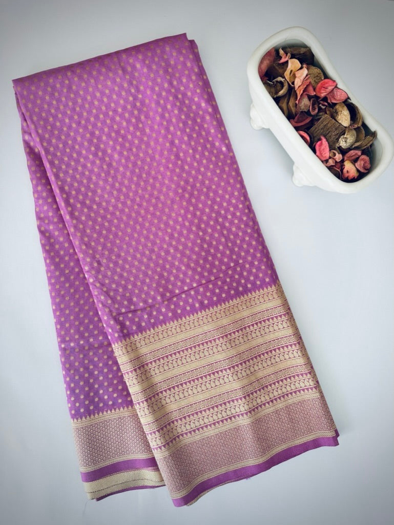 Pink Soft Georgette Silk