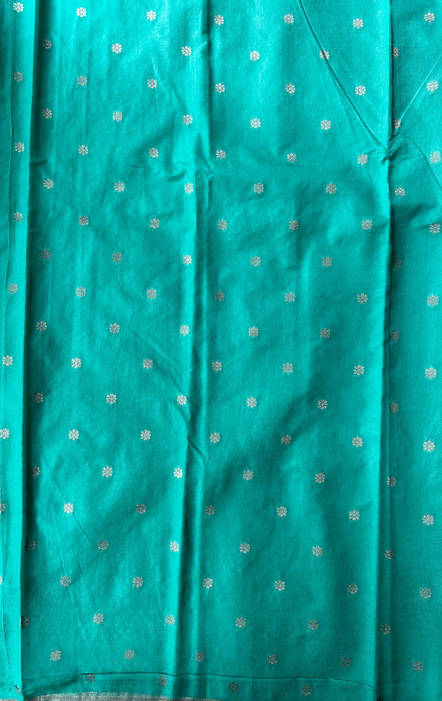 Green Soft Crepe Silk