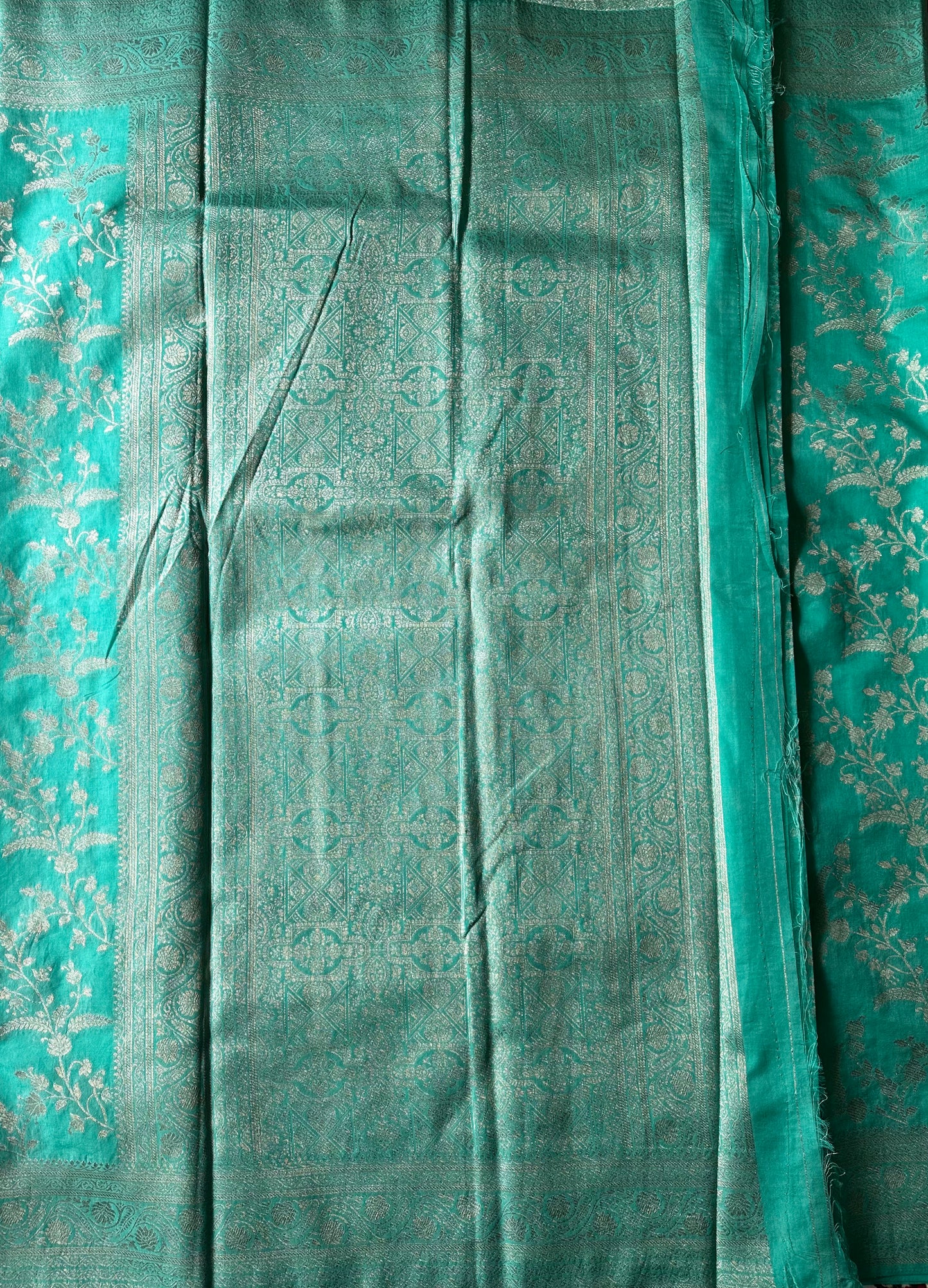 Green Soft Crepe Silk