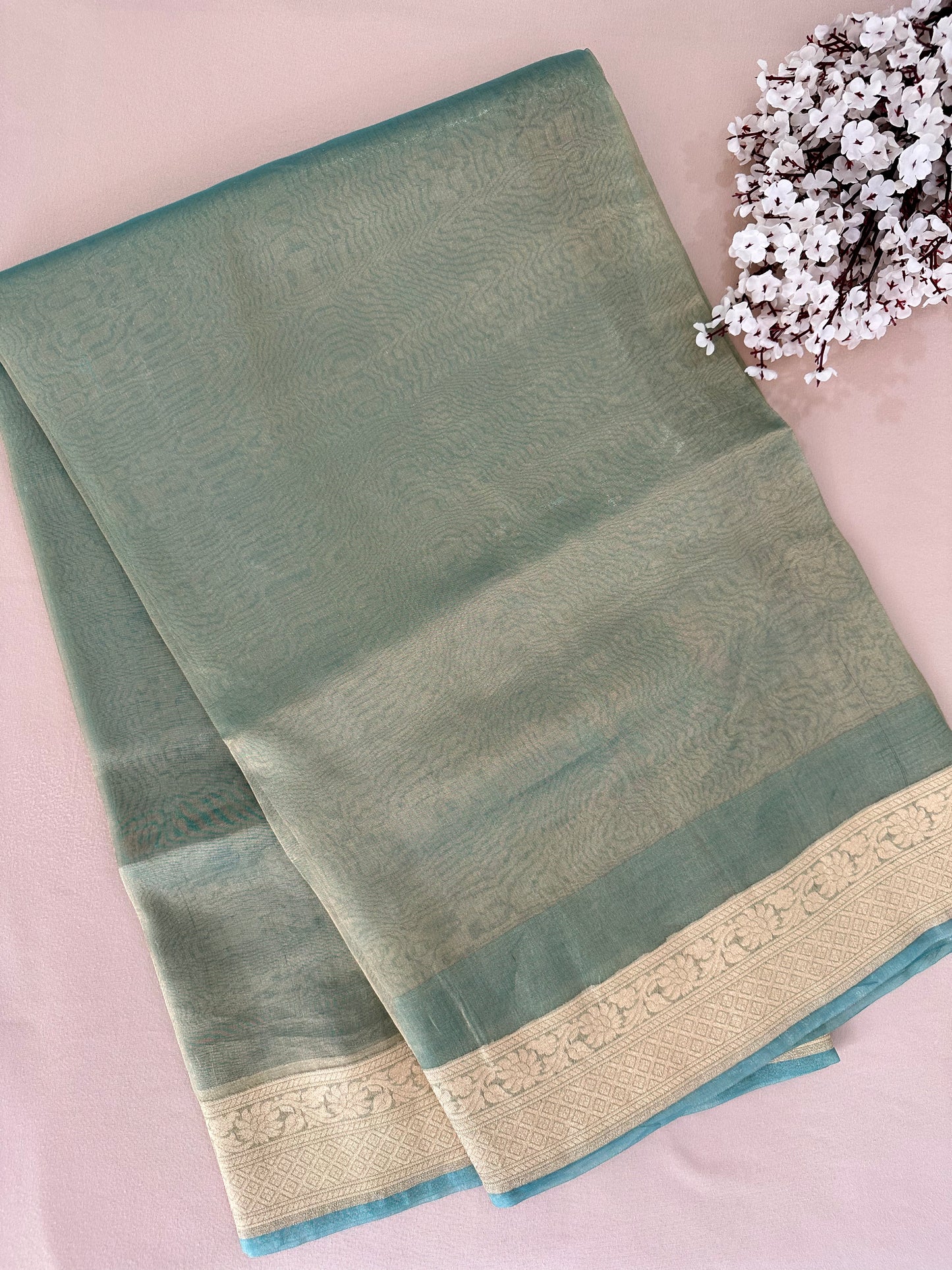 Pure Handloom Tissue Silk