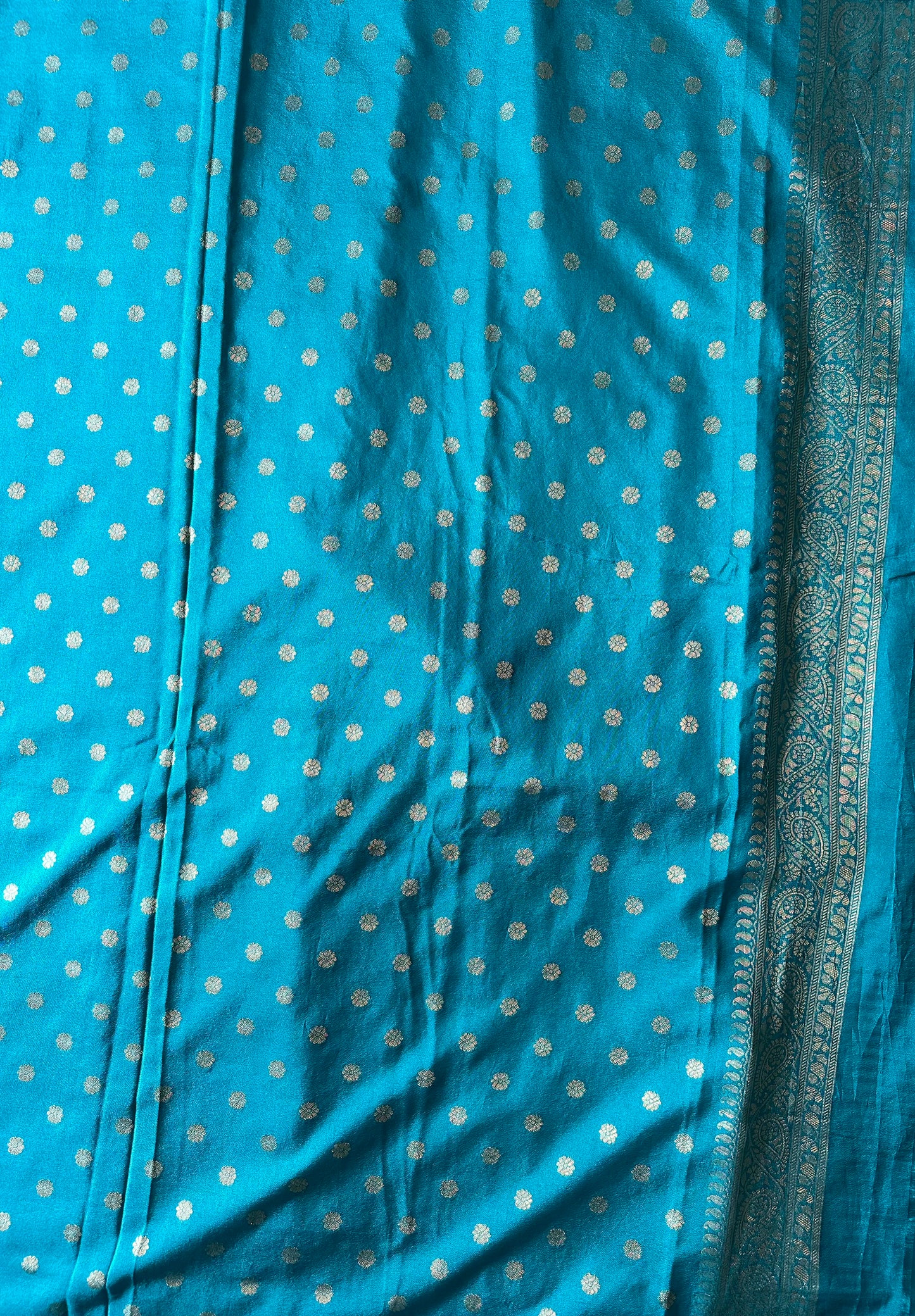 Blue Soft Georgette