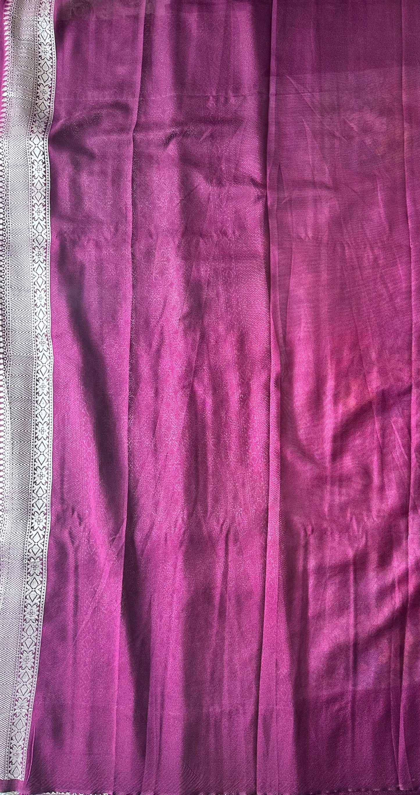 Purple Digi Print Georgette