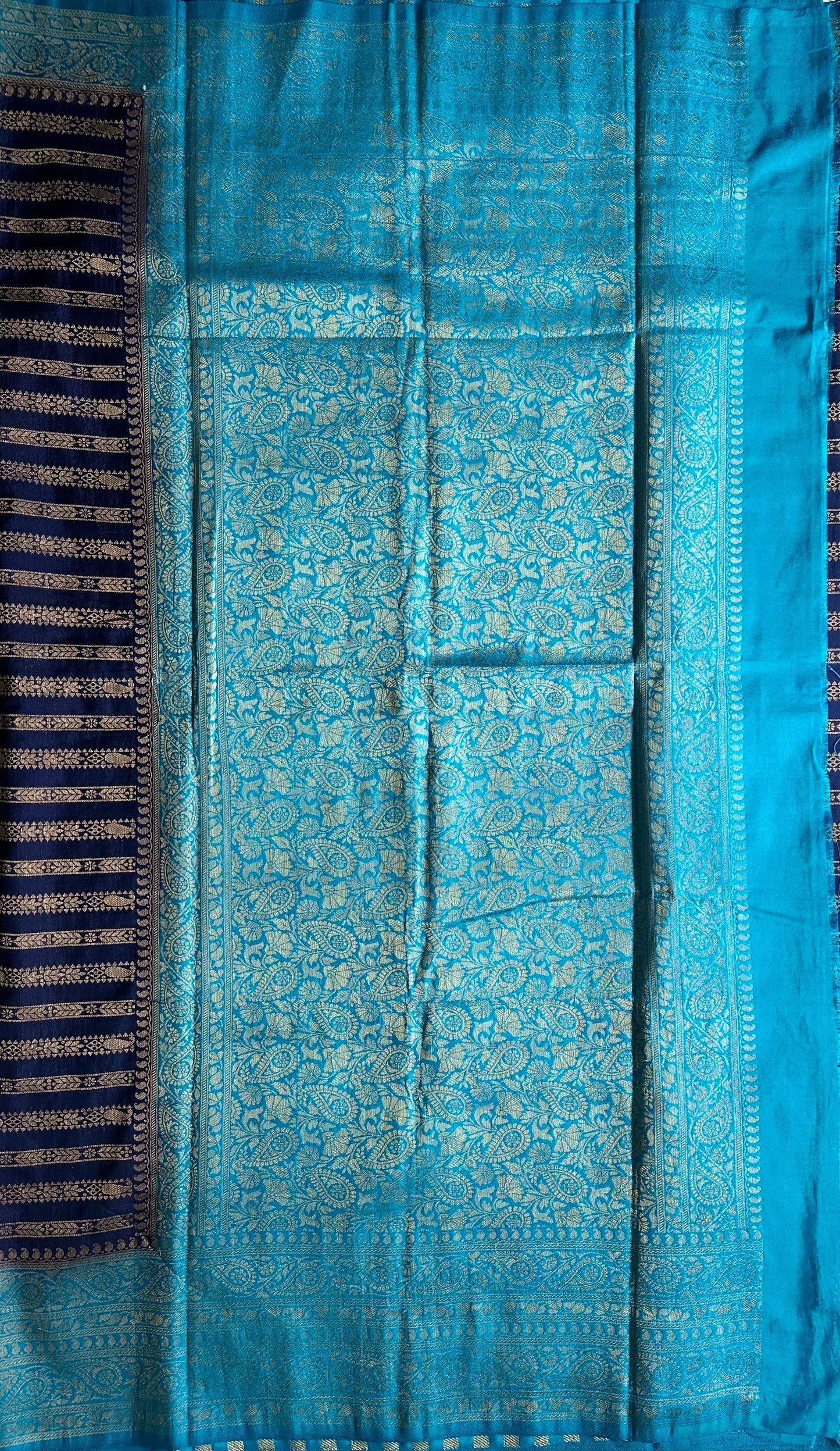 Blue Soft Georgette