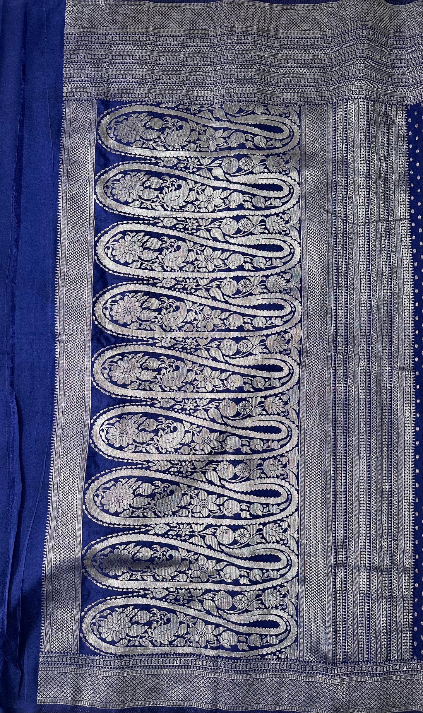 Blue Soft Georgette Silk